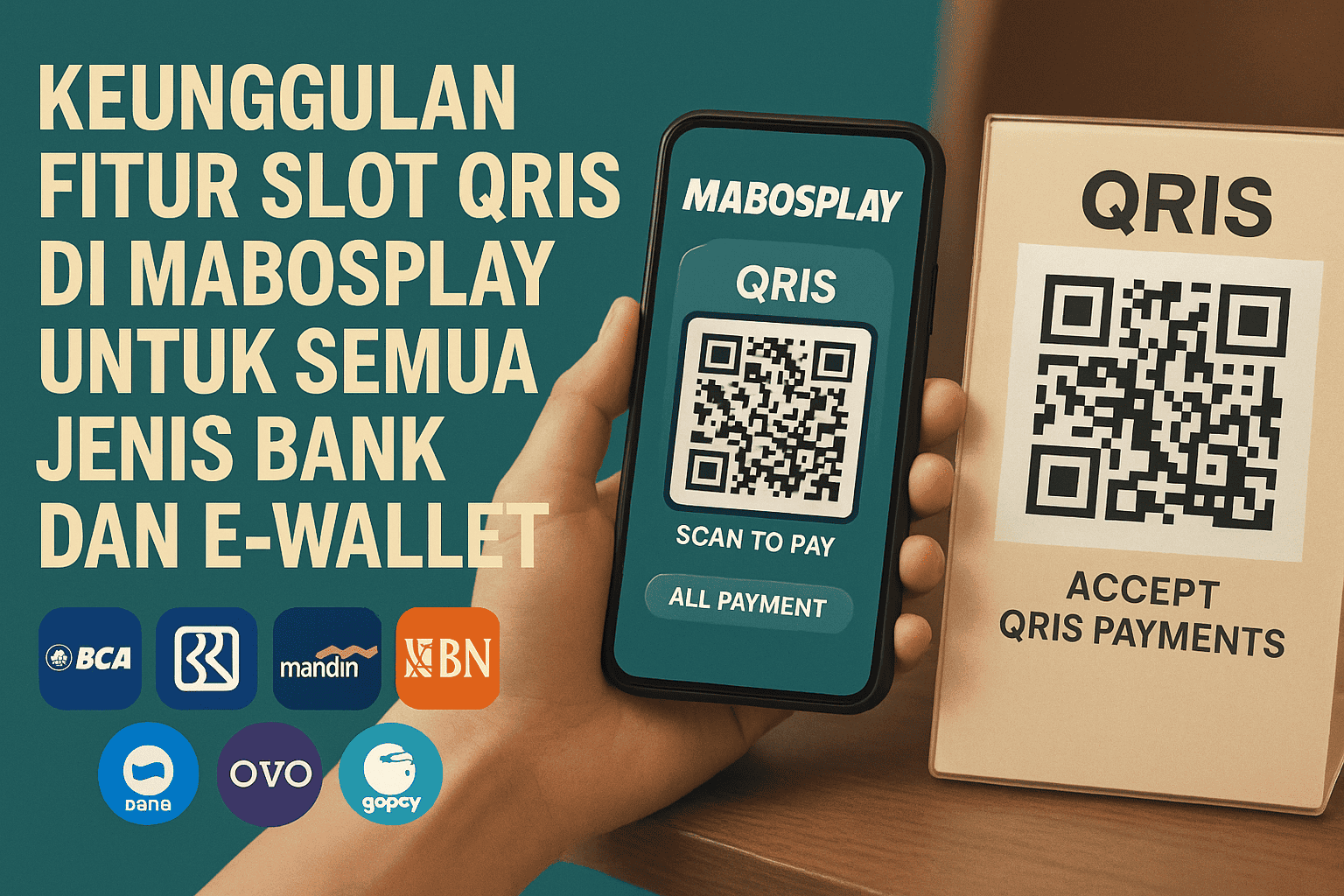 Keunggulan Slot QRIS Mabosplay untuk Semua Bank dan E-wallet